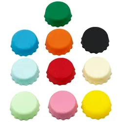 Haushalt International 10er Set Silikon Kronkorken Flaschenverschluss