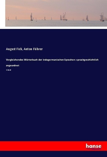 Vergleichendes Wörterbuch Der Indogermanischen Sprachen: Sprachgeschichtlich Angeordnet - August Fick  Anton Führer  Kartoniert (TB)