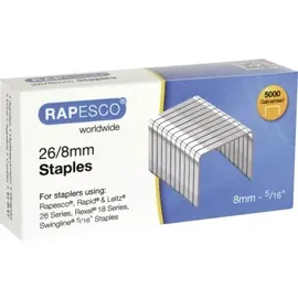 Rapesco Heftklammern 26/8 verzinkt 5000 St.
