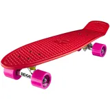 Ridge PB-27-Red-Pink Skateboard, Red/Pink, 69 cm