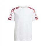 adidas Jungen Squad 21 Jsy Y T Shirt, White/Team Power Red, 152 EU