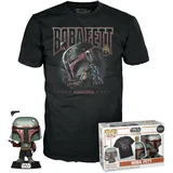 Funko Pop! Star Wars Boba Fett Kurzarm-t-shirt - Multicolor - S