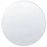 Beliani Wandspiegel 80 x 80 cm Silber