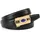 Anthoni Crown Damengürtel Leder schwarz 100