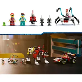 LEGO DREAMZzz Coopers Tiger-Mech und Zero's Hot Rod Auto