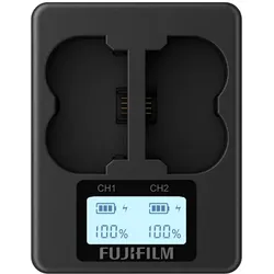 Fujifilm BC-W235 Doppel-Akku-Ladegerät für NP-W235-Akku