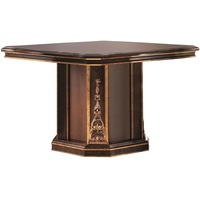 JVmoebel Esstisch Esstisch Holztisch Holz Tische Tisch Esszimmer Design Luxus braun
