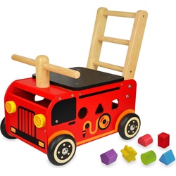 I'm Toy Ich bin Toy Walk und Push Truck Fire Department