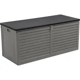 Gartenbox - Kissenbox - Auflagenbox - Truhe mit Deckel 490 L Aufbewahrungsbox - Grau
