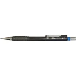 Ecobra Druckbleistift 0,7mm mit Farbring blau, gum. Griffzone
