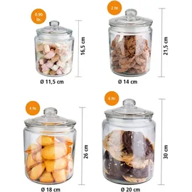 APS Vorratsglas Classic 2000 ml 1 St.