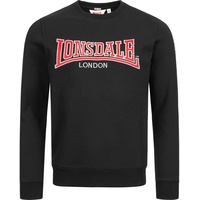 Lonsdale Herren Berger Lp181 Sweatshirt, Schwarz, M EU