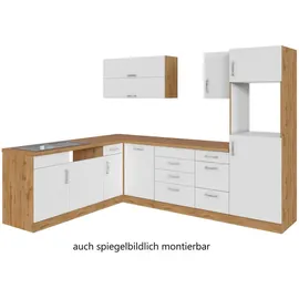 Held Küchenzeile Sorrento L-Form 270 x 210 cm weiß