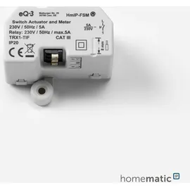 eQ-3 Homematic IP Schalt-Mess-Aktor Unterputz HmIP-FSM