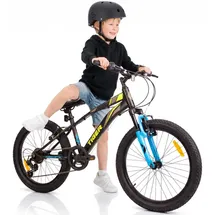 SUN BABY Tiger Bike 20 Zoll RH 31 cm Schwarz/Grün/Blau