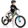 SUN BABY Tiger Bike 20 Zoll RH 31 cm Schwarz/Grün/Blau