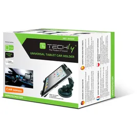 TECHLY Universal Auto KFZ Halterung für Tablet 17,8–25,7 cm Schwarz