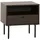 Mendler Nachtschrank HWC-N78 50 x 40 x 50 cm Dunkelbraun