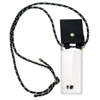 Cadorabo Hülle für Samsung Galaxy NOTE 5 Schutzhülle in Braun Handy Kette Silikon Kordel abnehmbares Etui