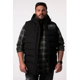 Men Plus by Happy Size Steppweste Schwarz 5XL