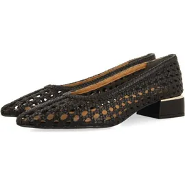 Gioseppo Lounges aus geflochtenem Leder Eastham, Schwarz, 37 EU - 37 EU
