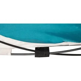 northix TRIZAND 10182 Strandzelt 220 x 120 x 90 cm türkisgrau - Blau