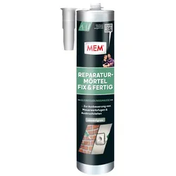 MEM Reparatur-Mörtel Fix & Fertig | Gebrauchsfertiger, strukturierter Mörtel auf Acrylatbasis 300ml