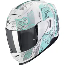 Scorpion Exo-520 Evo Air Fasta Helm, weiss-blau, Größe XS