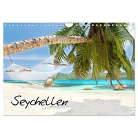 Calvendo Seychellen (Wandkalender 2026 DIN A4 quer), CALVENDO Monatskalender: