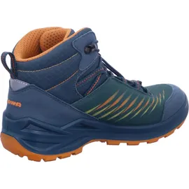 Lowa ZIRROX II GTX Mid JR petrol/mango 37