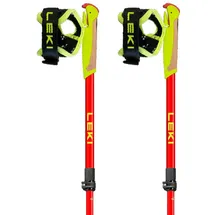 Leki Ultratrail FX Junior 95 bis 110 cm naturalcarbon-rot-gelb