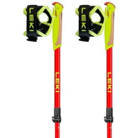 Leki Ultratrail FX Junior 95 bis 110 cm naturalcarbon-rot-gelb