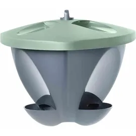 Hammarplast 9323030 Vogelfutterhaus 4L grün/anthrazit Ø 29cm 1St.