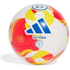 adidas Spain 25 Competition Fußball - White / Red / Bright Yellow - 5