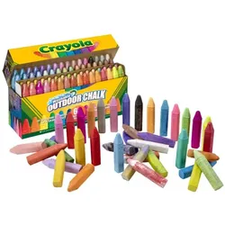 Crayola: Straßenkreide-Set - abwaschbar - 64 Stück
