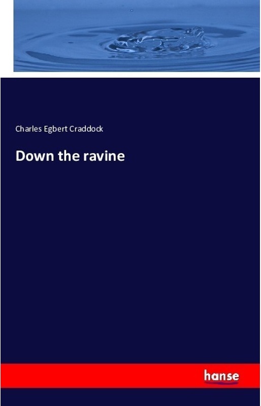 Down The Ravine - Charles Egbert Craddock, Kartoniert (TB)