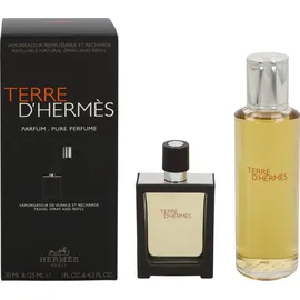 Hermès Terre d'Hermès Parfum 30 ml + Parfum Nachfüllung 125 ml Geschenkset