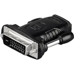Adapter HDMI/DVI-D 68482 HDMI Buchse auf DVI-D Stecker - schwarz