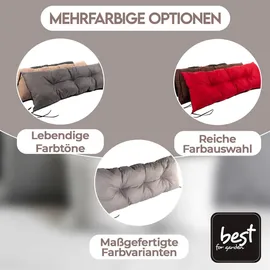 Best For Garden Sitzkissen 180 x 60 x 50 cm rot 2 St.