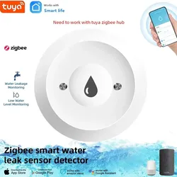 ONENUO Kabelloser Zigbee-Wassermelder