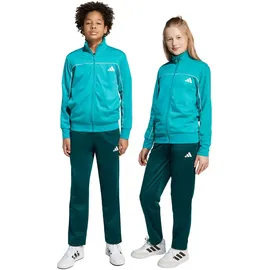 adidas Tricot Colourpop Trainingsanzug Kinder JX0206 - pure teal/white 152