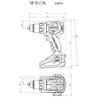 Metabo SB 18 LT BL