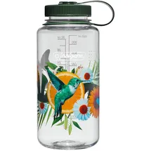 Nalgene WH Sustain Trinkflasche Wide Mouth Citrus Hummingbird