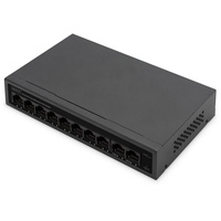 Digitus DN-953 Desktop Switch, 10x RJ-45, 60W PoE+ (DN-95354)