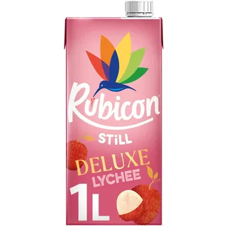 Rubicon Lychee Fruchtsaft, frisch und fruchtig mit einem süß, aromatischen Geschmack (1 x 1l)