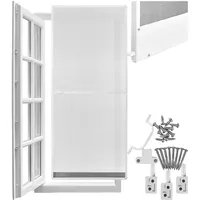 Tectake tectake® Fliegengitter, für Türen, wetter- und UV-beständig, gut