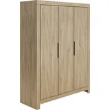 Paidi 3-türiger Kleiderschrank Josie, Braun