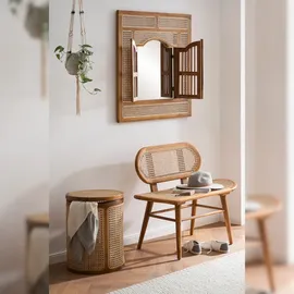 SIT Möbel RATTAN Spiegel Rattan/Teak natur
