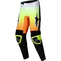 Alpinestars Fluid Wurx Textilhose - Gelb/Grün/Schwarz / 28