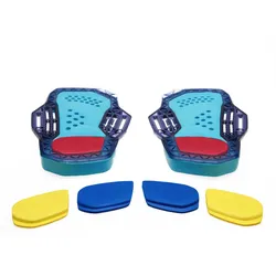 Duotone Entity Contact Pads pair S-M blue Kite Sparepart Bindung, Konfiguration: 1